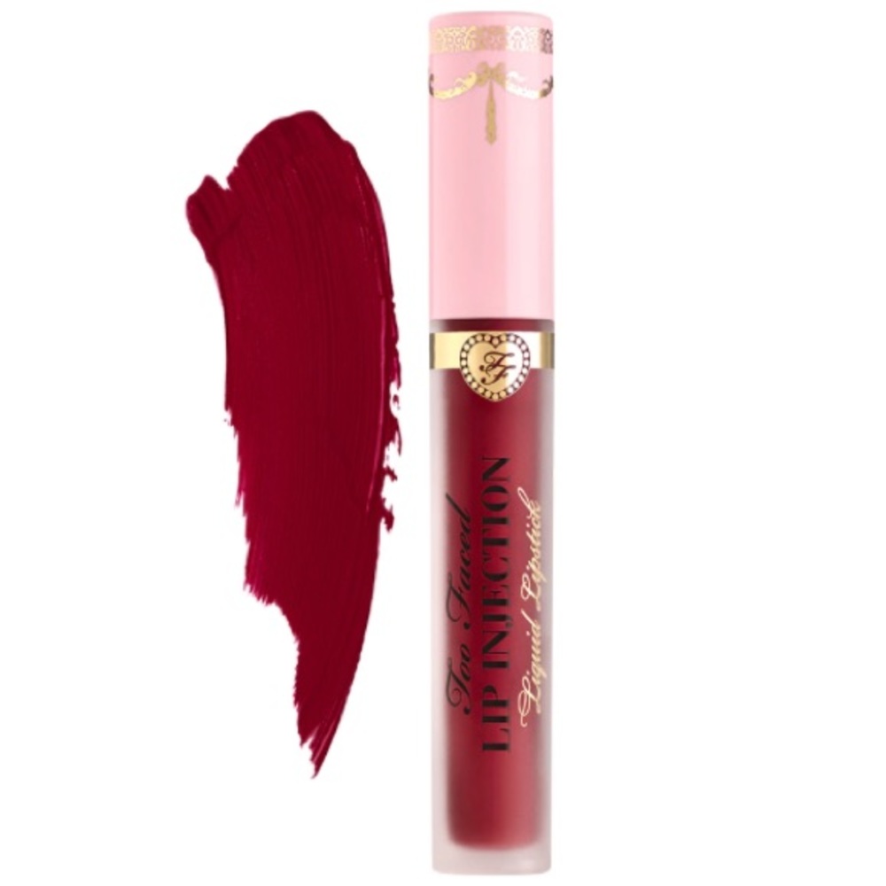 Too Faced Lip Injection Liquid Lipstick Boom Boom Pow